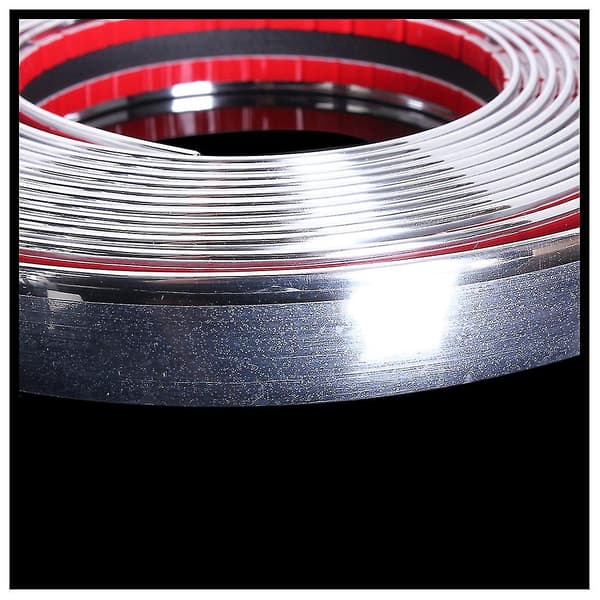 20mm 5m Krom Bilstyling List Självhäftande Krockskydd Van