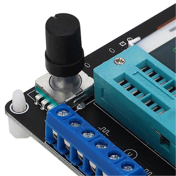 DC5V Transistor Tester 1.77in TFT farveskærm Kapacitans Induktans ESR Volt Frekvensmåler Engelsk Fuld Version