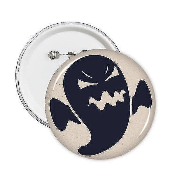 Vihainen Halloween Aaveet Pyöreät Pins Merkit