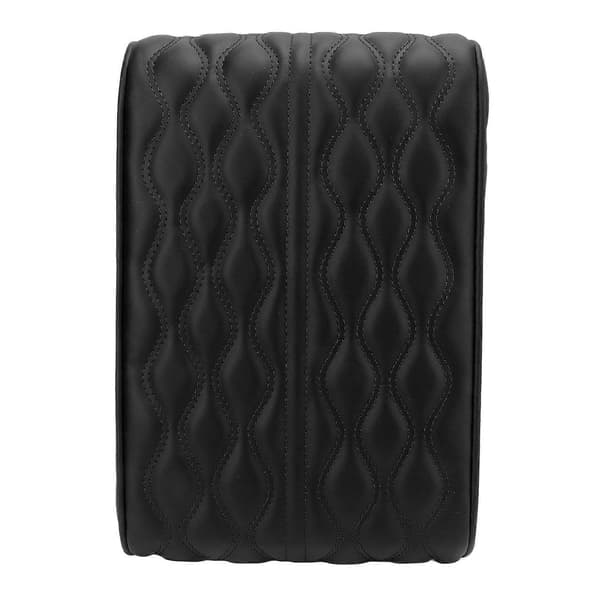 Midtkonsoll Armlene Dekselpute Universal PU-skinn Vanntett Elastisk Stropp for SUV Lastebil Bil Svart