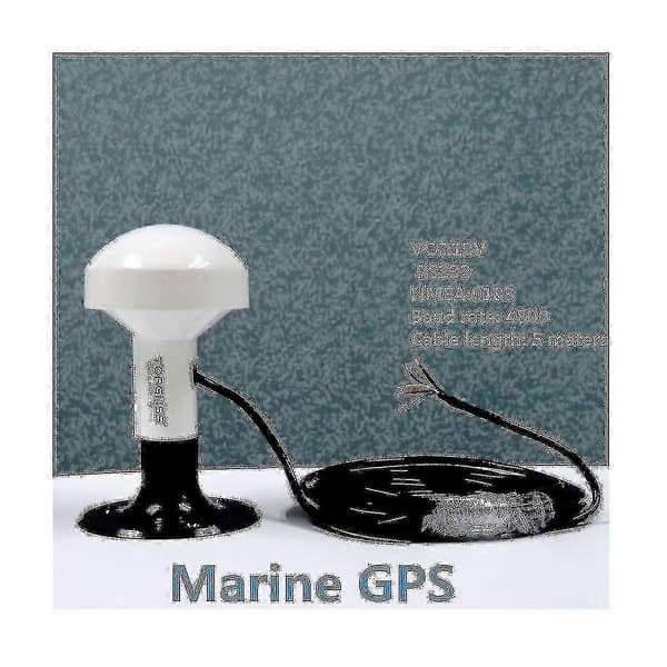 2024 Rs232 GPS Marin GPS-mottagarantennmodul NMEA 0183 Hastighet 4800 Spänning 12V Kabel är 5