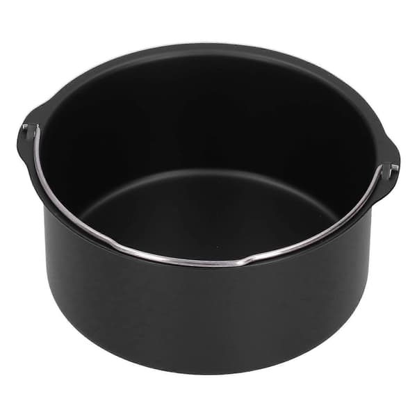 Kageform i kulstofstål, non-stick kagebageplade, tilbehør til køkkenfrituregryde (8 tommer)