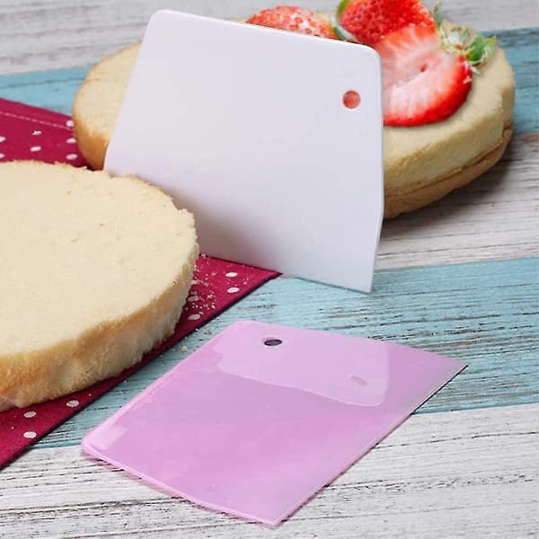 Plast Brøddeigkort, Deigkutter Deigskrapekort, Plast Brøddeig