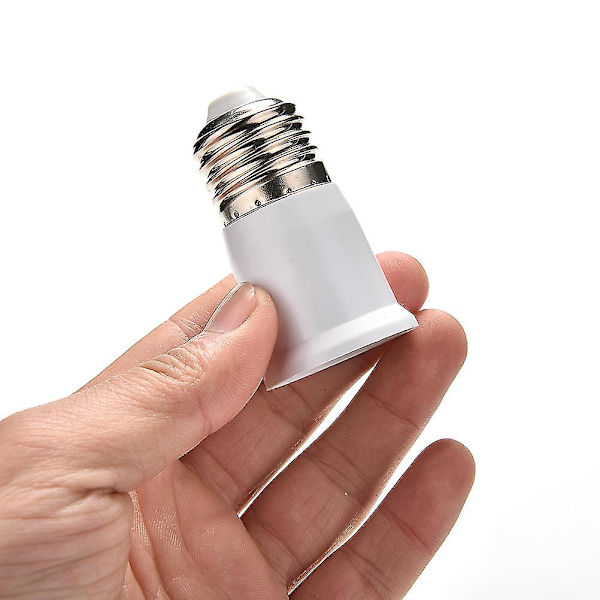E27 till E27 förlängningsuttag Bas Clf LED-lampa Lamphållare Adapter Konverter