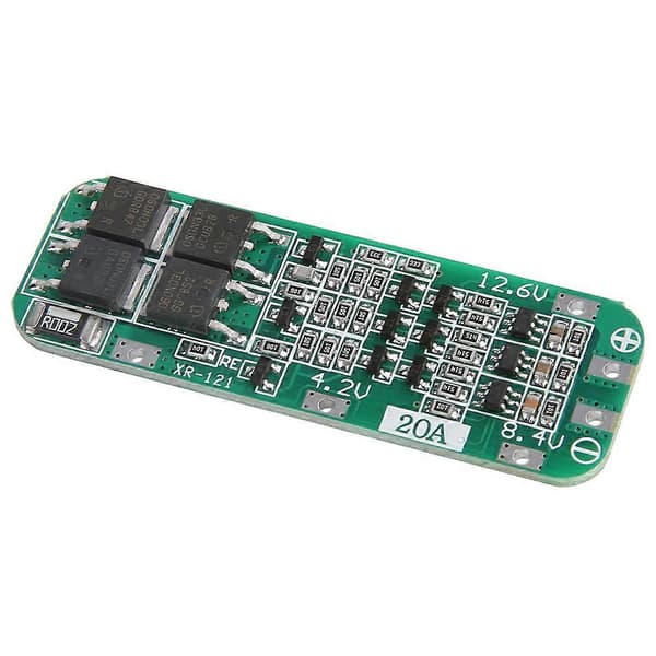 3S 12.6V 20A Lithium Batteribeskyttelseskort 18650 LiPo Celle BMS PCB Auto Recovery