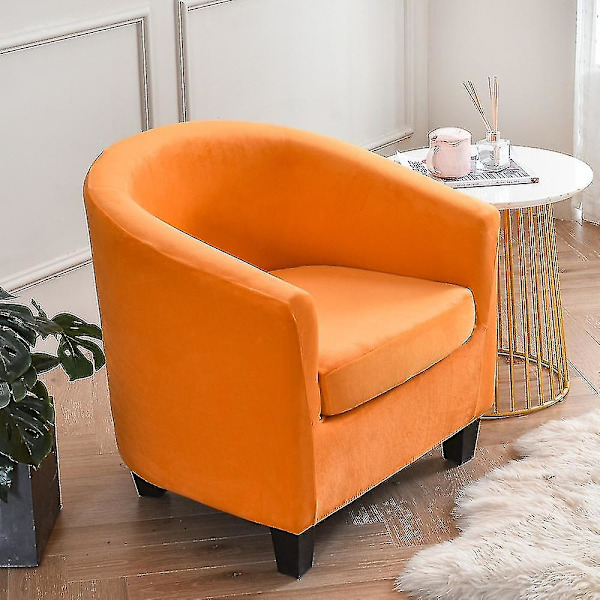 Fåtölj stolsskydd vardagsrum stolsskydd Orange