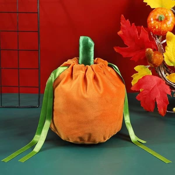 10 st julgodispåsar Återanvändbara XMAS-pumpagodispåsar