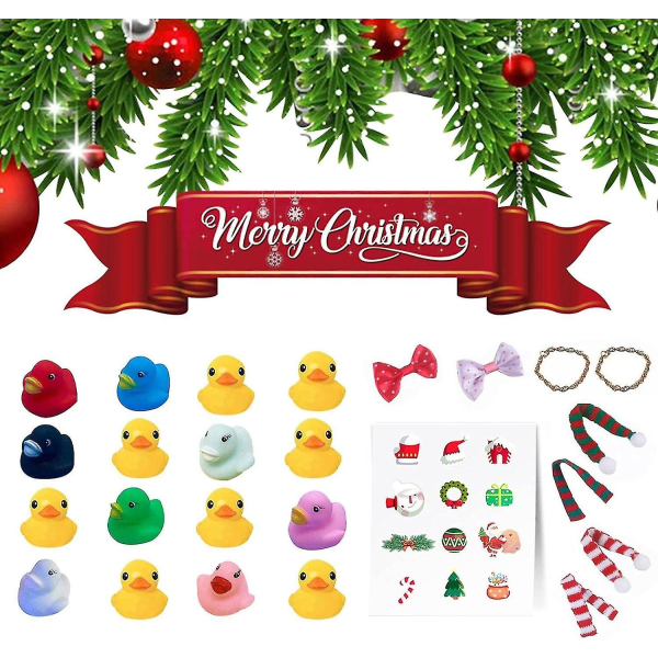 Gummi Anka advent 2023. Advent 2023 Barn. Advent Ankbad Till 0716 ducks8 AccessoriesS