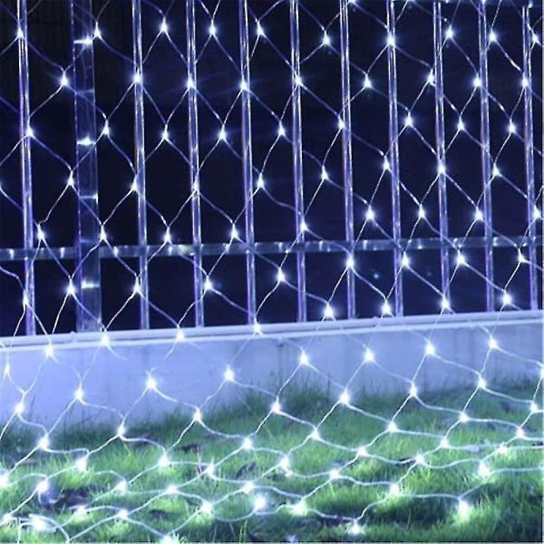 Led-verkkovalot Ip65 6mx4m 3mx2m Led Joustava Verkko Keijuvalot 880led 200led Verkkovalo Purple