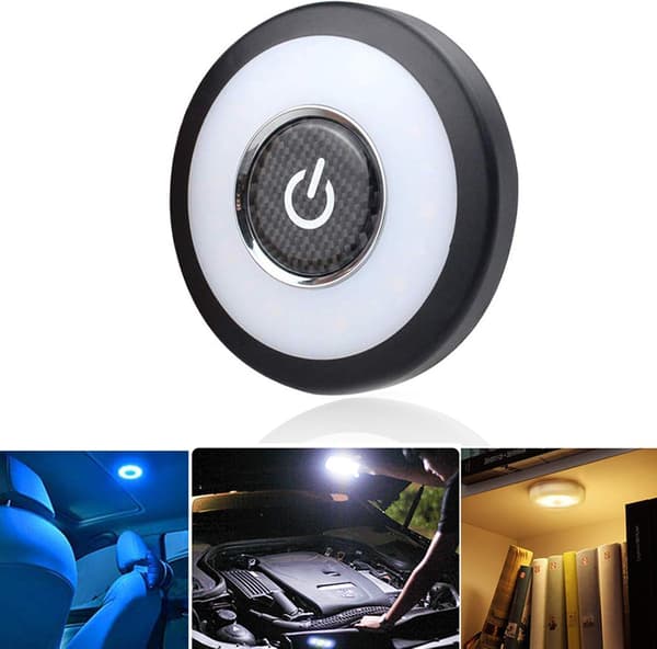 Universal USB Genopladelig LED-lys Bil Interiør LED Bagagerum Carg