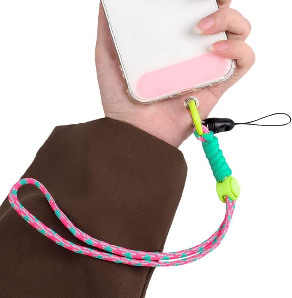Kompatibel med Universal Mobiltelefon Snøre Portable Håndledsrem