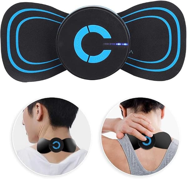 Elektrisk nakkemassager (batteriversion) med 6 tilstande og 6 niveauer