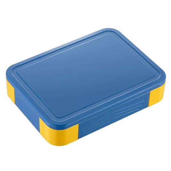 Bento matlåda, barn/vuxen matlåda och besticklåda, matlåda med mikrovågsfack, diskmaskinssäker matlåda A