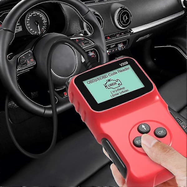 V309 Bil Auto Feildiagnostikk ner Obd Obd2 Elm327 Kodeleser Kontrollverktøy