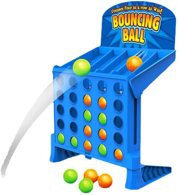 Mini Athletic Four Row Finger Toss Game, Familjespel, Brädspel