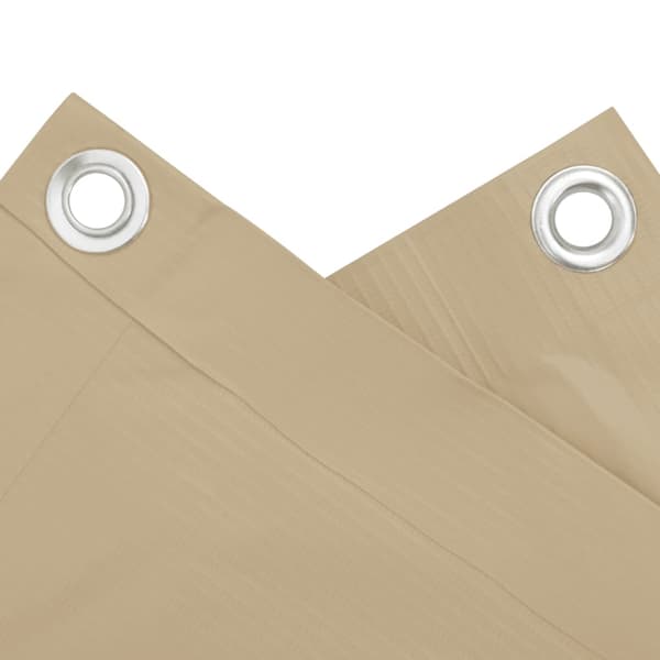 vidaXL Balkongskydd oxfordtyg 90 x 600 cm beige