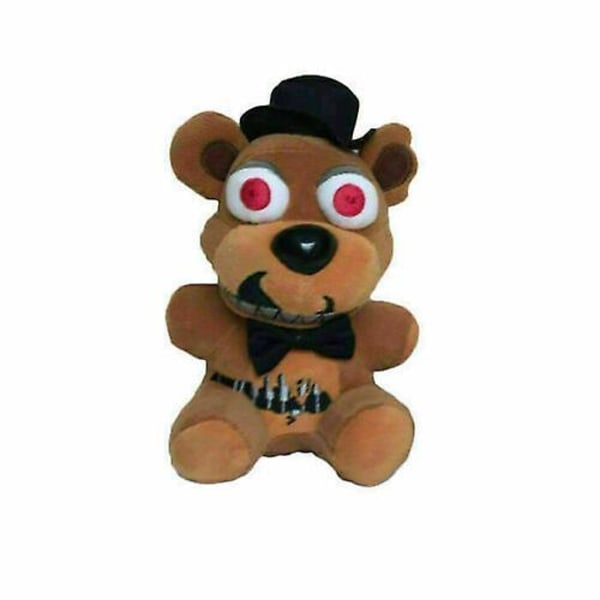Five Nights At Freddy's Fnaf Horror Game Kid Plushie Toy Plush Dolls Gift Top Freddy Fazbear