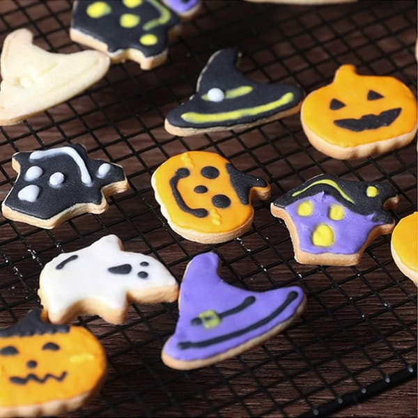 Halloween Kageudstikkersæt - 8 stk Nonstick forme