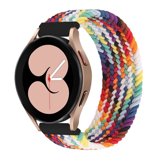 #Urrem 20mmXS Vævet Rem Hurtig Skift Rem til Mænd og Kvinder til Apple Watch#