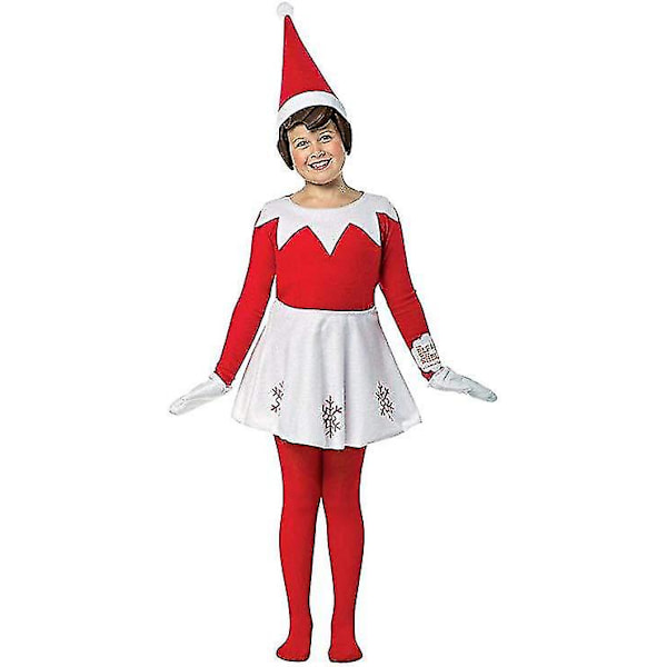 Vuxna barn familj jul kostym barn röd tomte cosplay kostym förälder-barn härlig nyår fest cosplay outfits girl 180cm