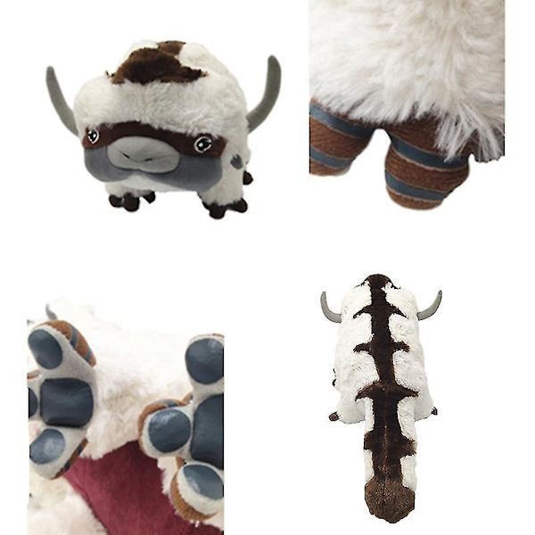 The Last Airbender Plyschleksaker Avatar Appa Plyschdockor För Födelsedagspresenter Barnleksak 45cm Appa