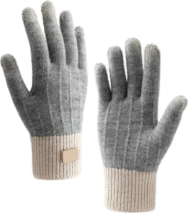 #Cykelhandsker Touchscreen Handsker Strikket Fingerløse Handsker#