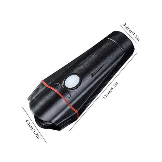 Pyörävalosarja USB-ladattava vedenkestävä takavalolla