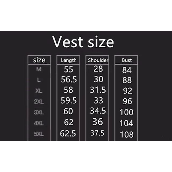Herrväst kostym slimmad väst Wine Red 4XL