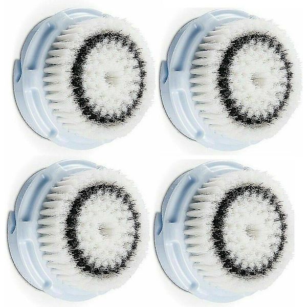 4 Delikata Ersättningsborsthuvuden Kompatibla Med Clarisonic Mia 1 2 3