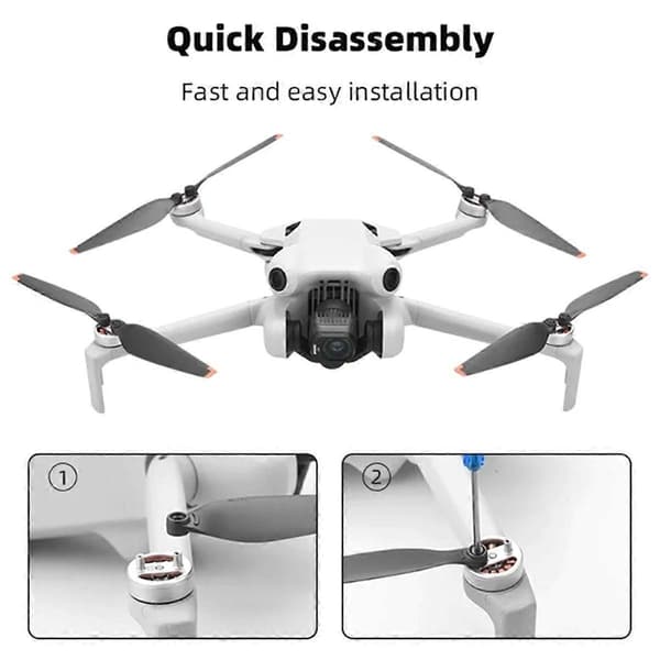 6030F Propell for DJI MINI 4 PRO Propell Lettvekts Dronevingevifte med Skrue Erstatningstilbehør