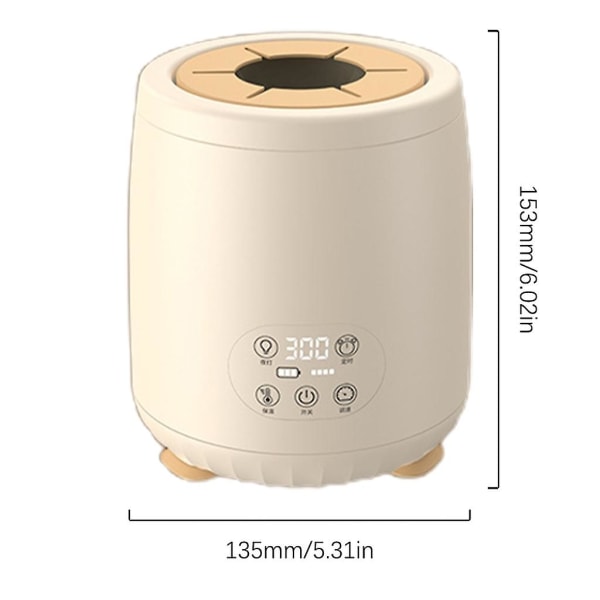 Baby Formula Dispensere Miksere 360grader Toveis Risting Melkeshake Melk Cream color