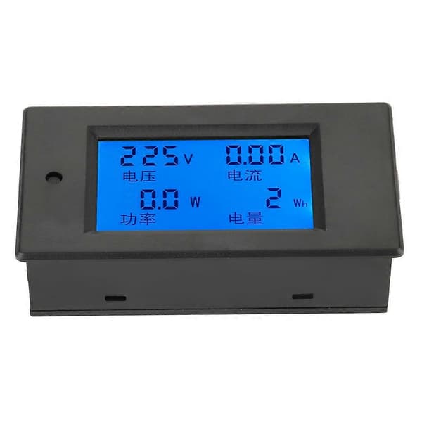 PEACEFAIR PZEM-021 LCD-display Digital AC Spänning Ström Effekt Energimätare 20A AC80-260V