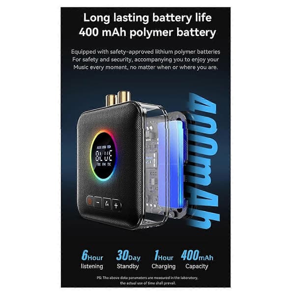 Ny 5.4 Bluetooth-adapter lydmottaker FM-frekvensmodulasjonssender tapsfri U-disk en til to