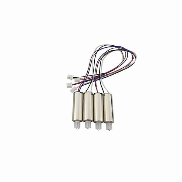 Drone tilbehør 4 stk motor for E58 S168 Jy019 sammenleggbar quadcopter fly reservedeler