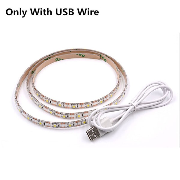 3528 5050 SMD Led Spegel Ljusremsa Badrumssminkning Light Tape Touch Dimbar USB 5V Dressing Tabl With USB Wire 3m