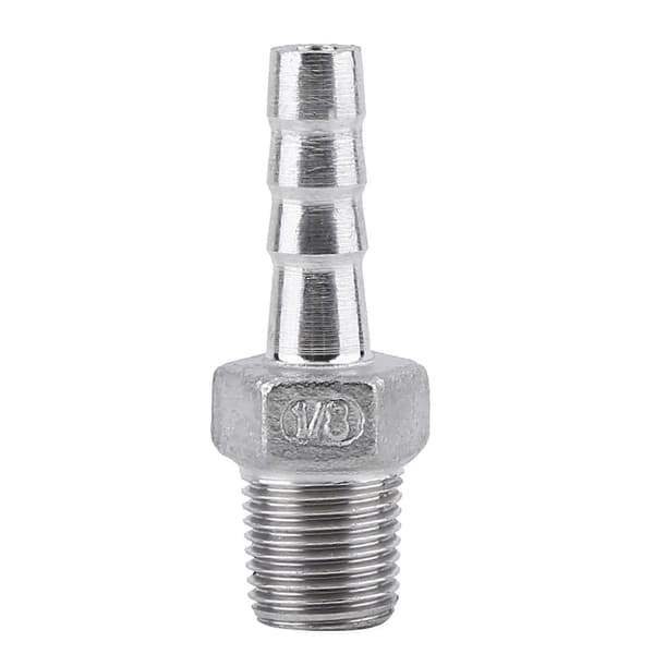 BSP han gevind rørfitting slangestuds (1/8\"x6mm)