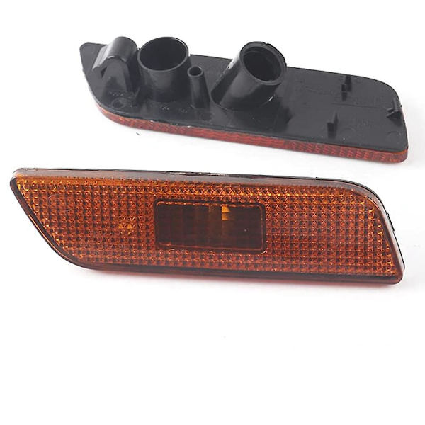 Front Blinklys Sideblinklys Indikator Lampe Lygtehus Venstre 30744360 til S80 2002-2006 Amber