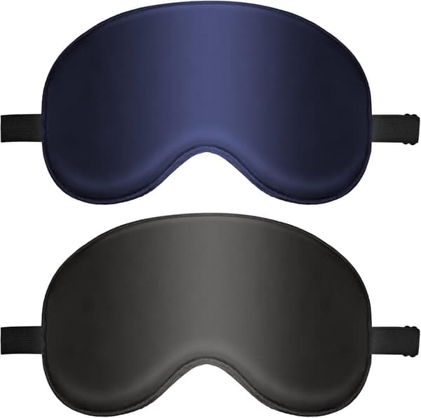 Unimaskit, 2 kpl silmälappusetti, ultrapehmeä unimaskit