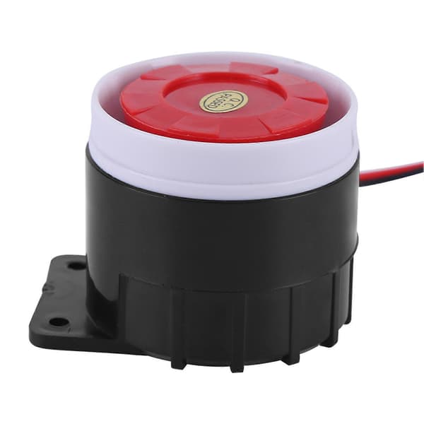 DC 12V Kablet Mini Alarmhorn Hjemmesikkerhet 110 dB Lydalarmsystem