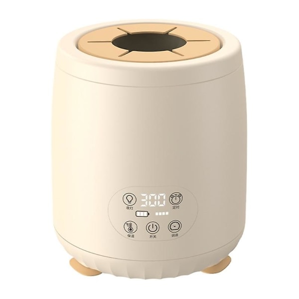 Baby Formula Dispensers Mixers 360degree Tvåvägs Skakning Mjölkshake Mjölk Cream color