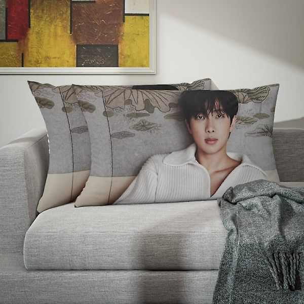 BTS BT21 RM Namjoon Standard & king size örngottsöverdrag - bra bts sovrumstillbehör! BTS örngott, BT21 örngott, bts örngottsöverdrag-jnjd19 75x50cm 20x30in