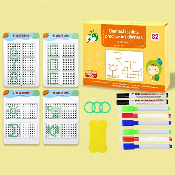 Scribble Smart Workbook Snabbspår Unga Sinnen, Scribble Smart Återanvändbar Arbetsbok, Liten Nyfiken Sinnen Arbetsbok Level 2