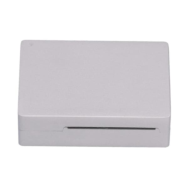 Fodral för Raspberry Pi 3 Kylskal Kylfläns Metalllåda Skyddande Hölje i Aluminiumlegering Grå