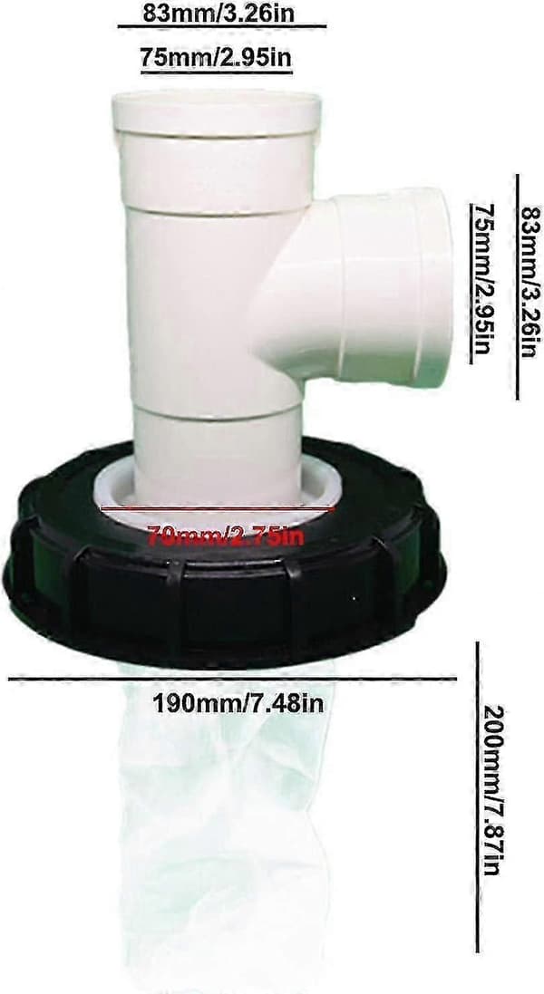 Ibc Regnfilterlock, Tvättbart Nylon Ibc-filter, Ibc Lockfilterlock 163mm/245mm Ibc Regnvattentank