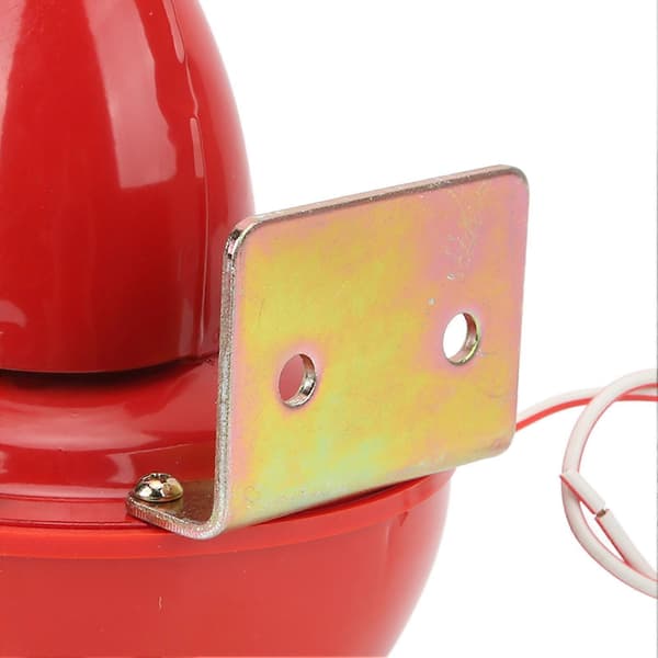 12V 115dB Retro Elektrisk Tyrefons Rød Bil Højttaler Universal til ATV RV Båd Lastbil