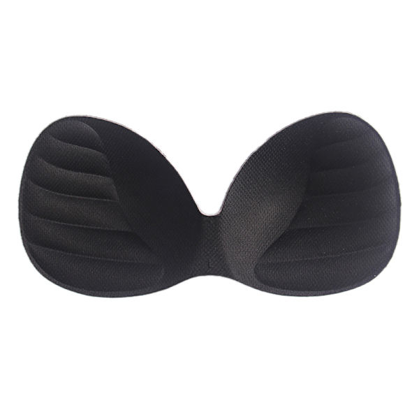 Dame Bikini Polstrede Indlæg Bryst BH Enhancer Push Up Bryst I Black 3*105cm
