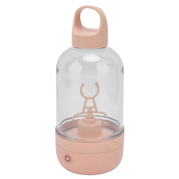 Automatisk Blenderkopp Proteinpulverblanderkopp 400ML Bærbar Rørekopp USB-lading Rosa Elektrisk Melkeshakekopp