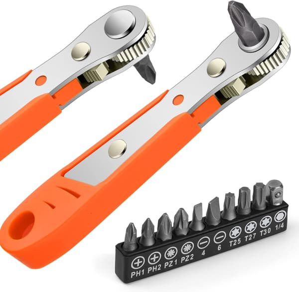 #Miniskraldenøgle Retvinklet Phillips Magnetisk Skruetrækker#