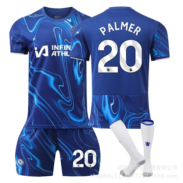 Chelsea Koti Lasten Jalkapallopaita Sukkien Kanssa NR.20 Palmer-WELLNESS 2024-2025 qd 16