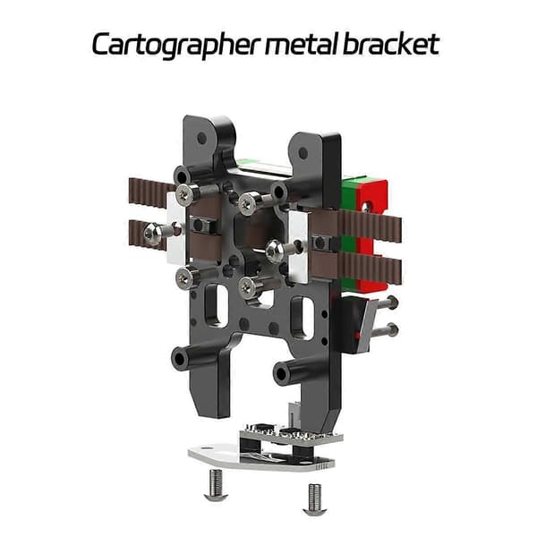 Kartograf IDM Scanner Nivelleringssensor CNC Metalbeslag til VORON 2.4/Trident 3D-printer Beacon 6061Aluminium